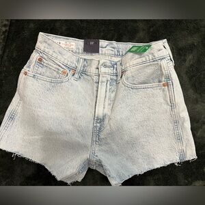 GAP NEW WITH TAGS High Waist Denim Shorts
